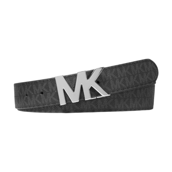 Ремень Michael Kors Reversible Logo Buckle, черный ремень reversible michael kors серый