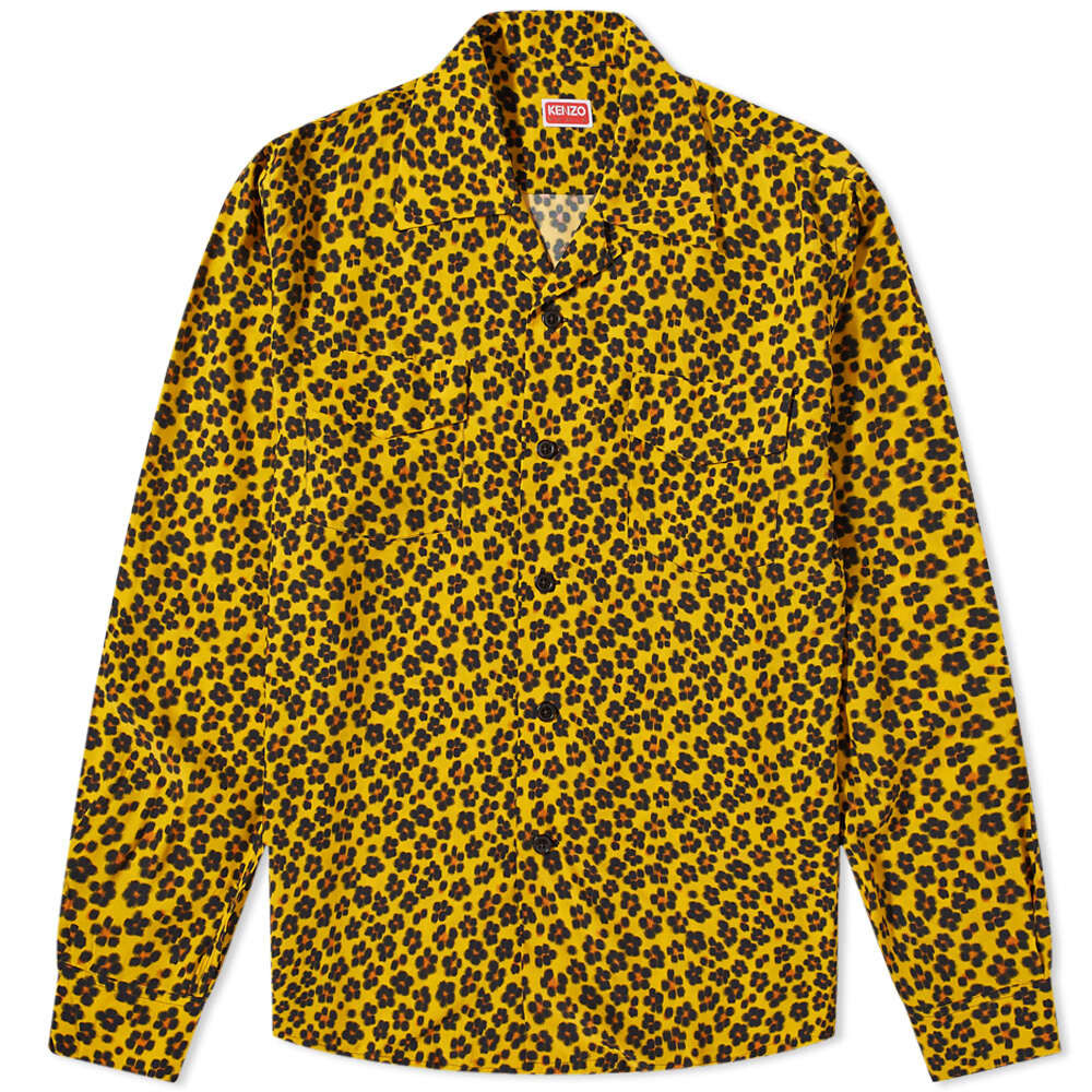 

Рубашка Kenzo PARIS Hana Leopard Hawaiian Shirt