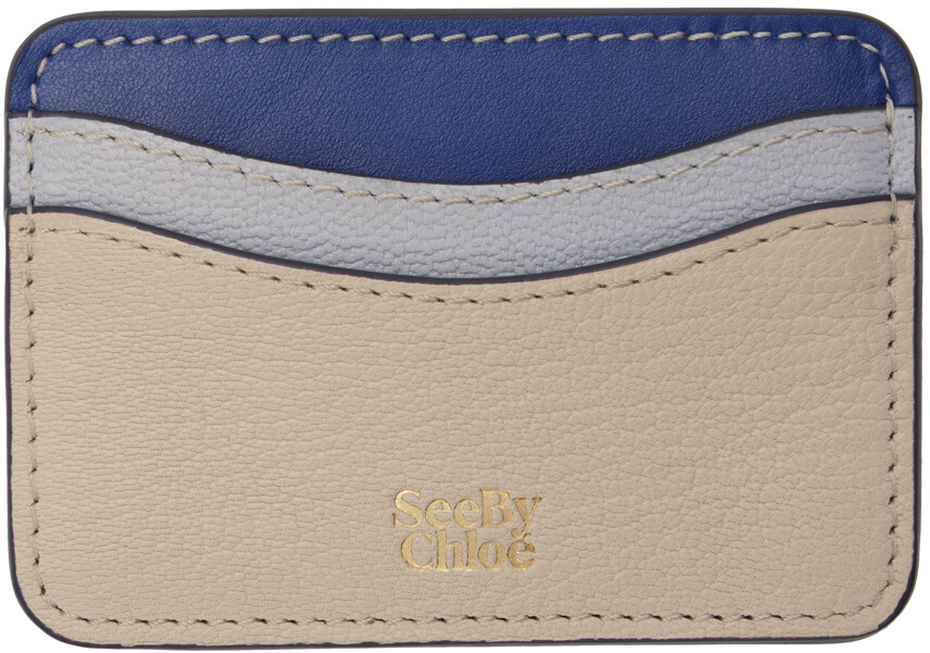 

Держатель для карт Blue Layers See by Chloé