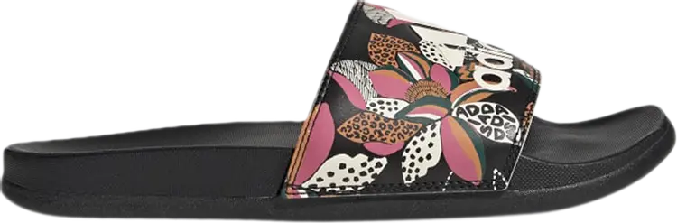 

Сандалии Adidas Wmns Adilette Comfort Slide 'Floral', черный