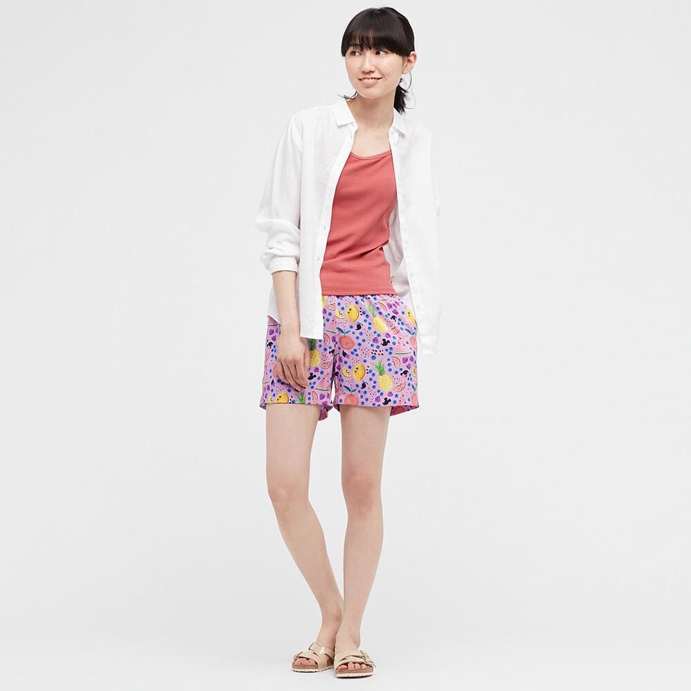 

Шорты Uniqlo, розовый