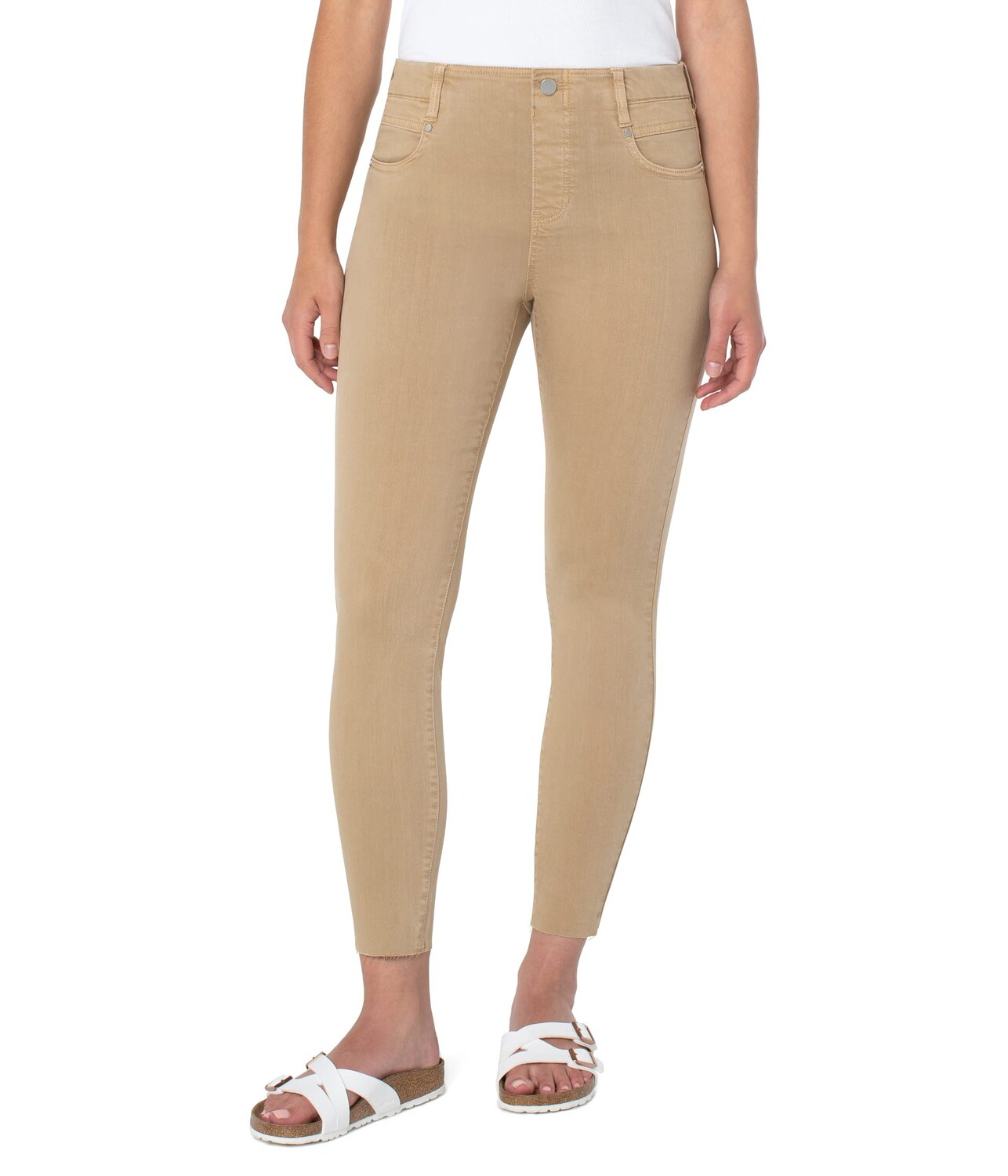 

Джинсы Liverpool, Gia Glider Crop in Latte