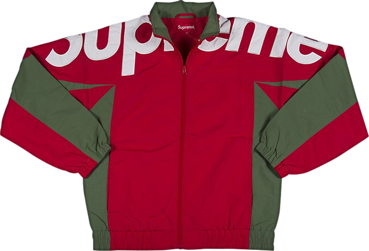 Куртка Supreme Shoulder Logo Track Jacket 'Red', красный куртка supreme gummo coaches jacket red красный