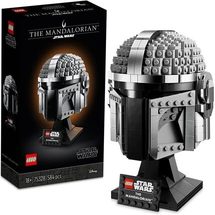 

Конструктор коллекционный Lego 75328 Star Wars мандалорский шлем