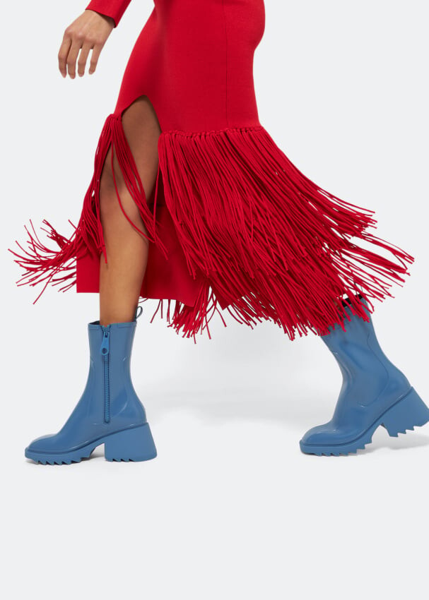 

Ботинки CHLOÉ Betty rain boots, синий