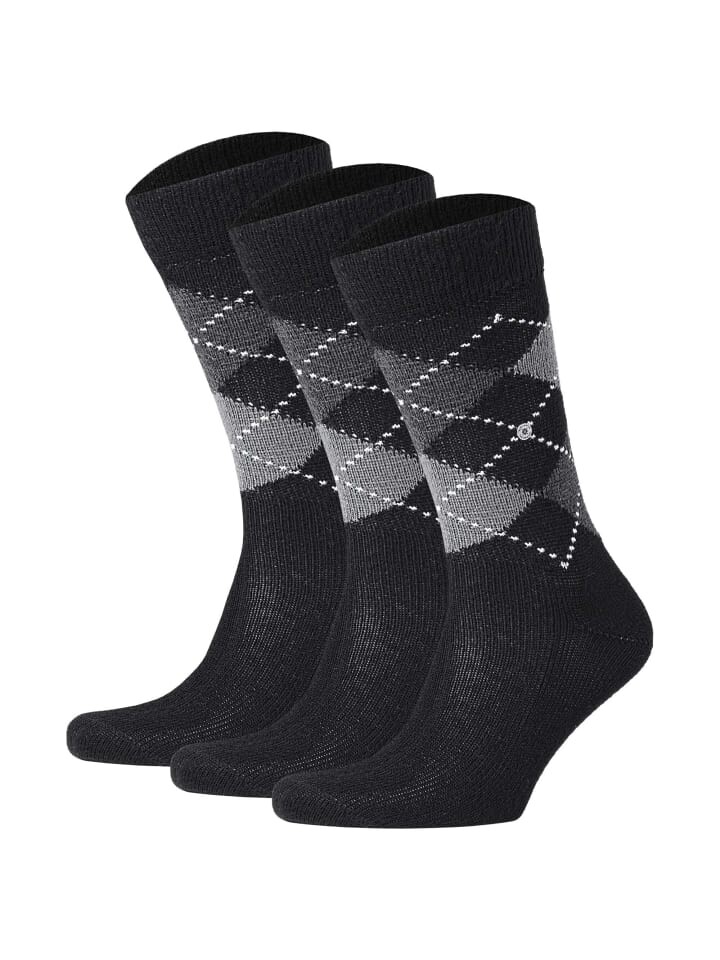 

Носки Burlington 3er Pack, цвет schwarz/grau