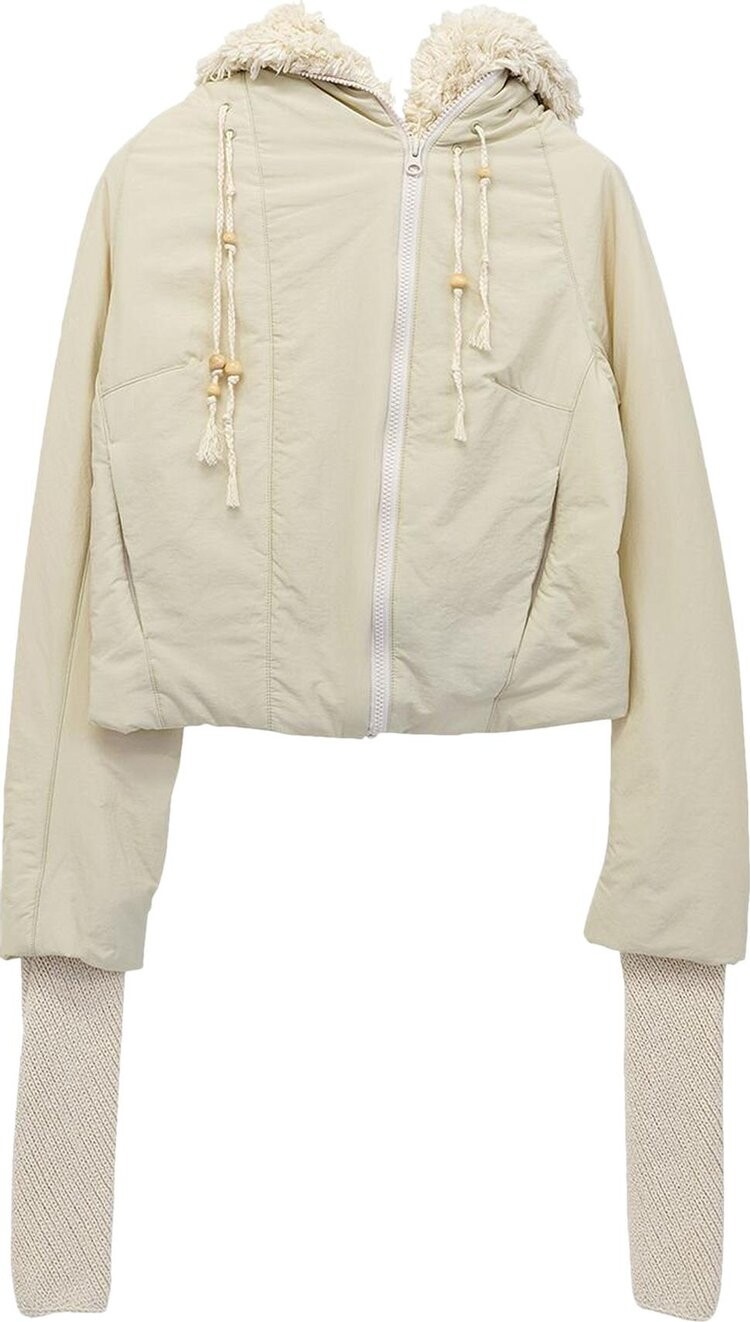 

Куртка Hyein Seo Padded Shearling Jacket Ivory, кремовый