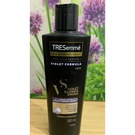 

Tresemme Violet Formula Violet Blonde Shine Тонизирующий шампунь 250мл, Tresemme