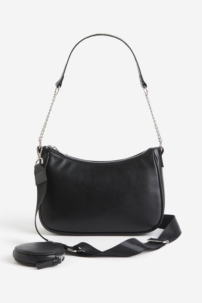 Сумка через плечо и сумка H&M,черный широкая сумка через плечо сменный ремешок для кошелька цепочка для женской сумки ручная сумка аксессуары регулируемый ремень для сумок