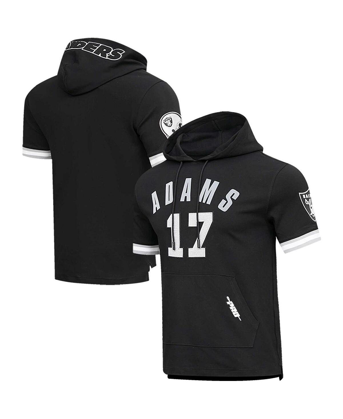 Мужская футболка с капюшоном davante adams black las vegas raiders с именем и номером игрока Pro Standard, черный цена и фото