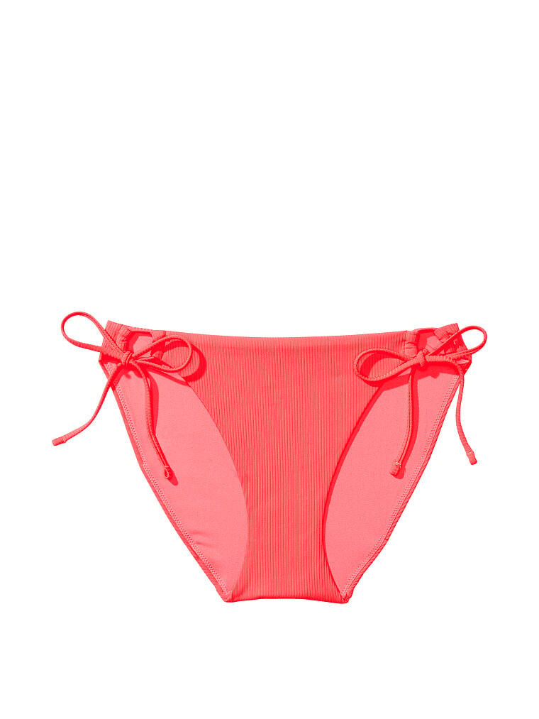 

Плавки бикини Victoria's Secret Swim Mix-and-Match Side-Tie, светло-красный