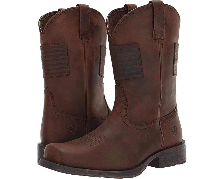 Ботинки Rambler Patriot Ariat, коричневый ковбойские сапоги sport big country western boots ariat цвет tortuga black