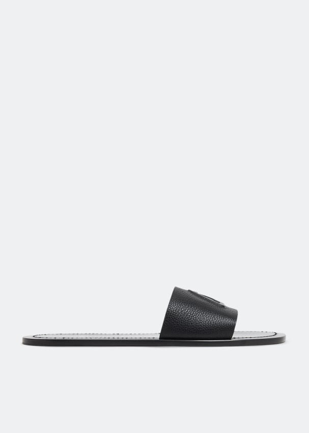 

Сандалии CHRISTIAN LOUBOUTIN Varsicool flat sandals, черный