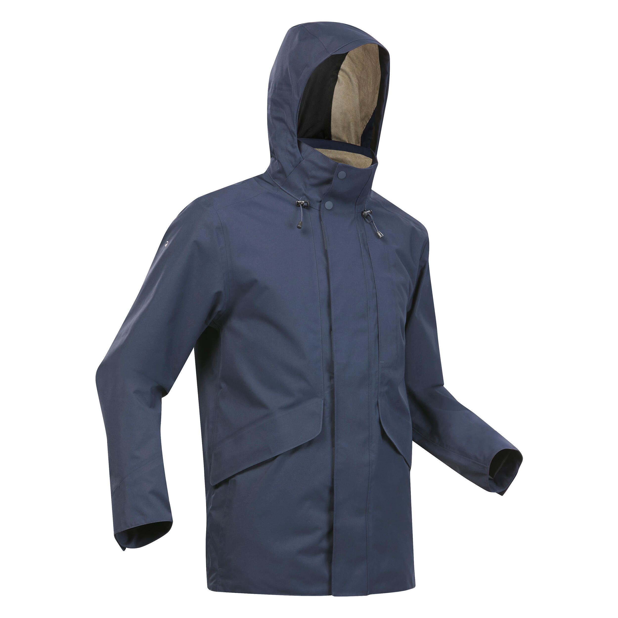 Куртка Quechua NH550 водонепроницаемая мужская, темно-синий