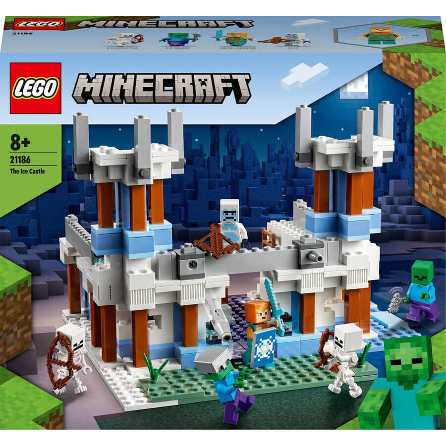 Конструктор Lego 21186 Minecraft Ледяной замок