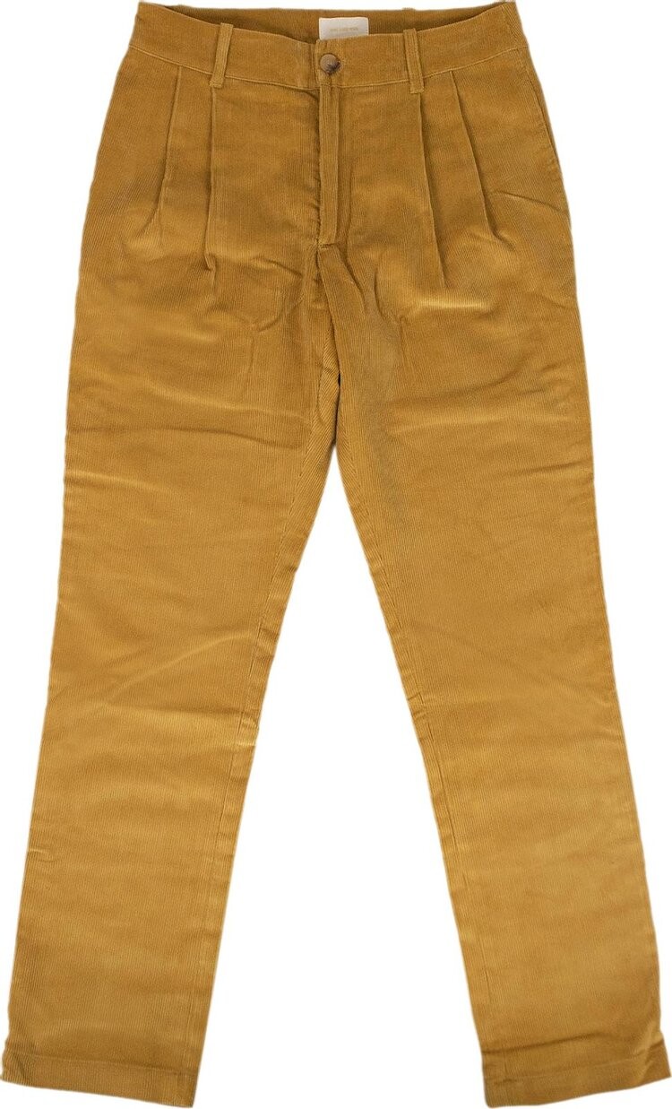 

Брюки Aimé Leon Dore Corduroy Pants 'Mustard Yellow', желтый