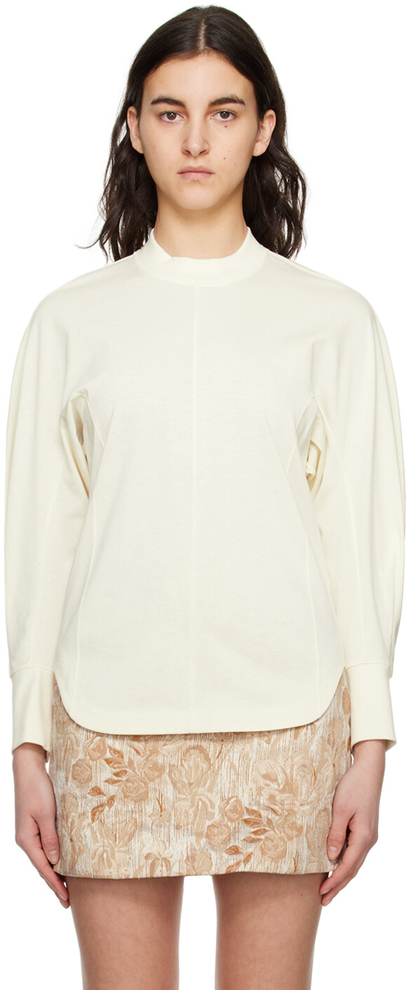 

Футболка с длинным рукавом Off-White Balloon Mame Kurogouchi, Серый