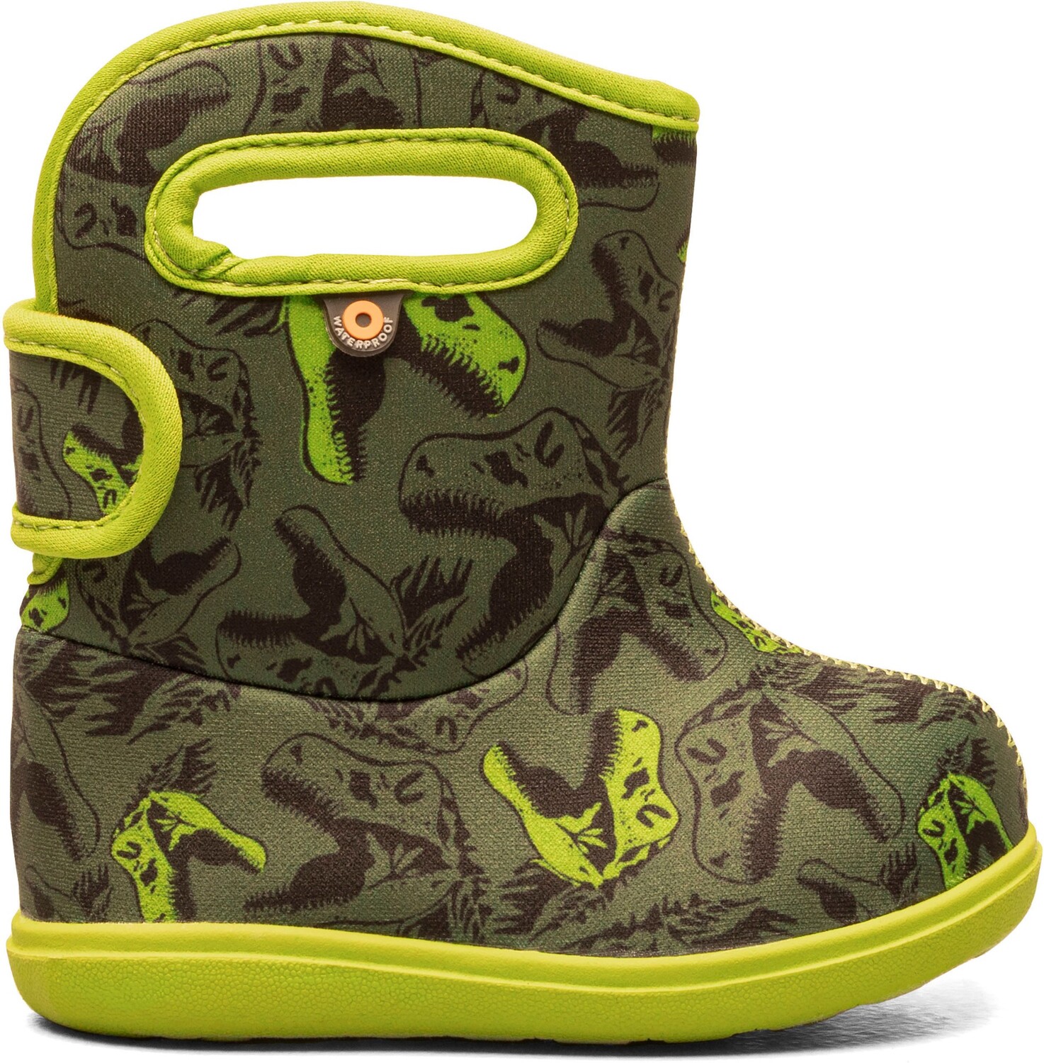 

Резиновые сапоги Baby Bogs II Cool Dino — для малышей, зеленый
