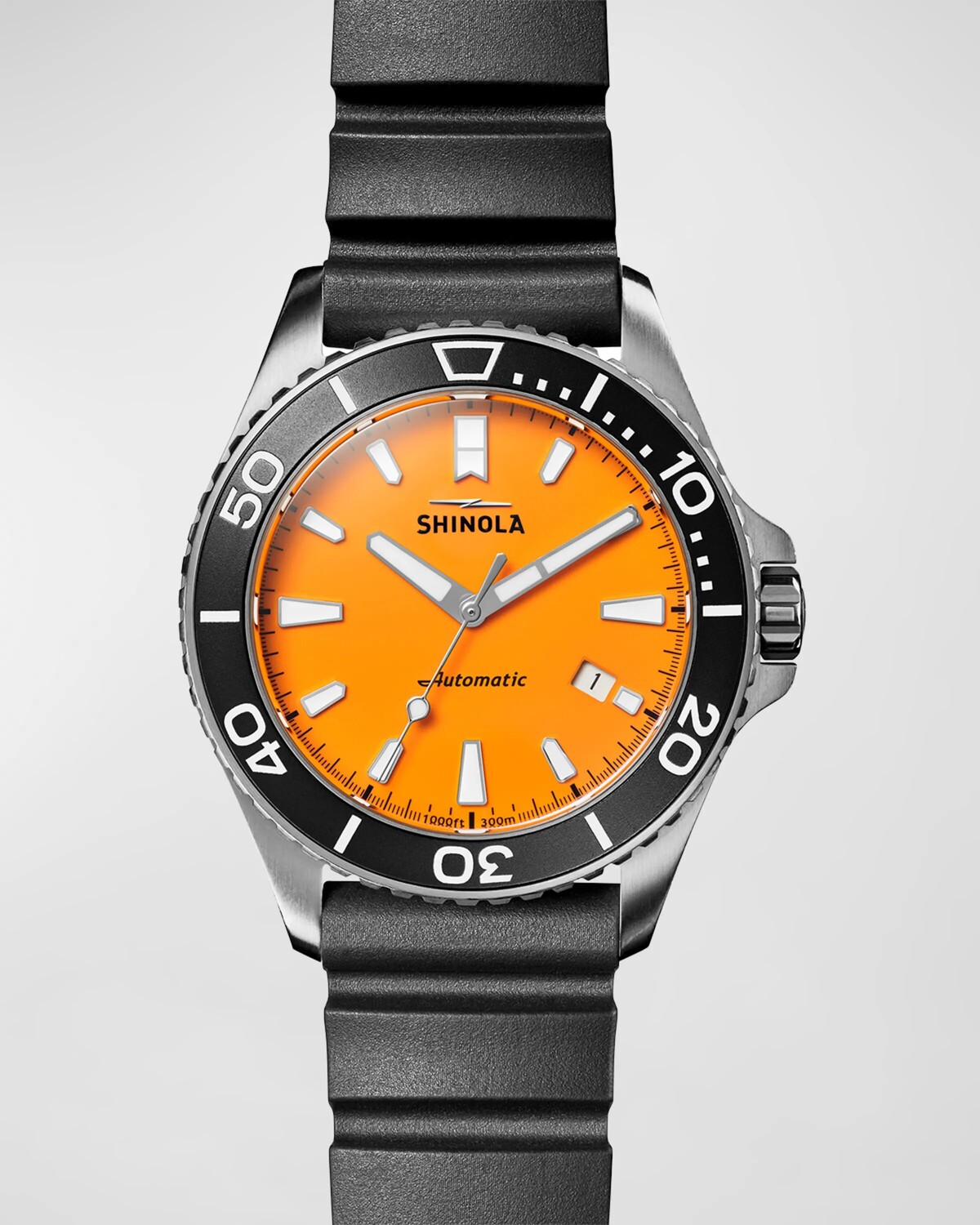 

Мужские автоматические часы The Lake Huron Monster 43 мм Shinola, цвет Orange