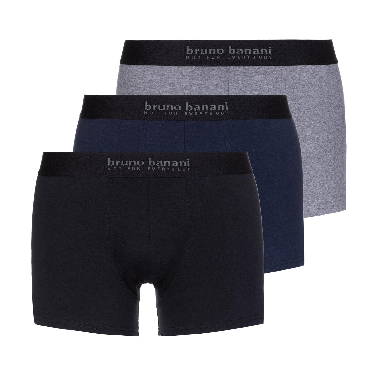 

Боксеры Bruno Banani Boxershort 3 шт, цвет schwarz/blau/grau