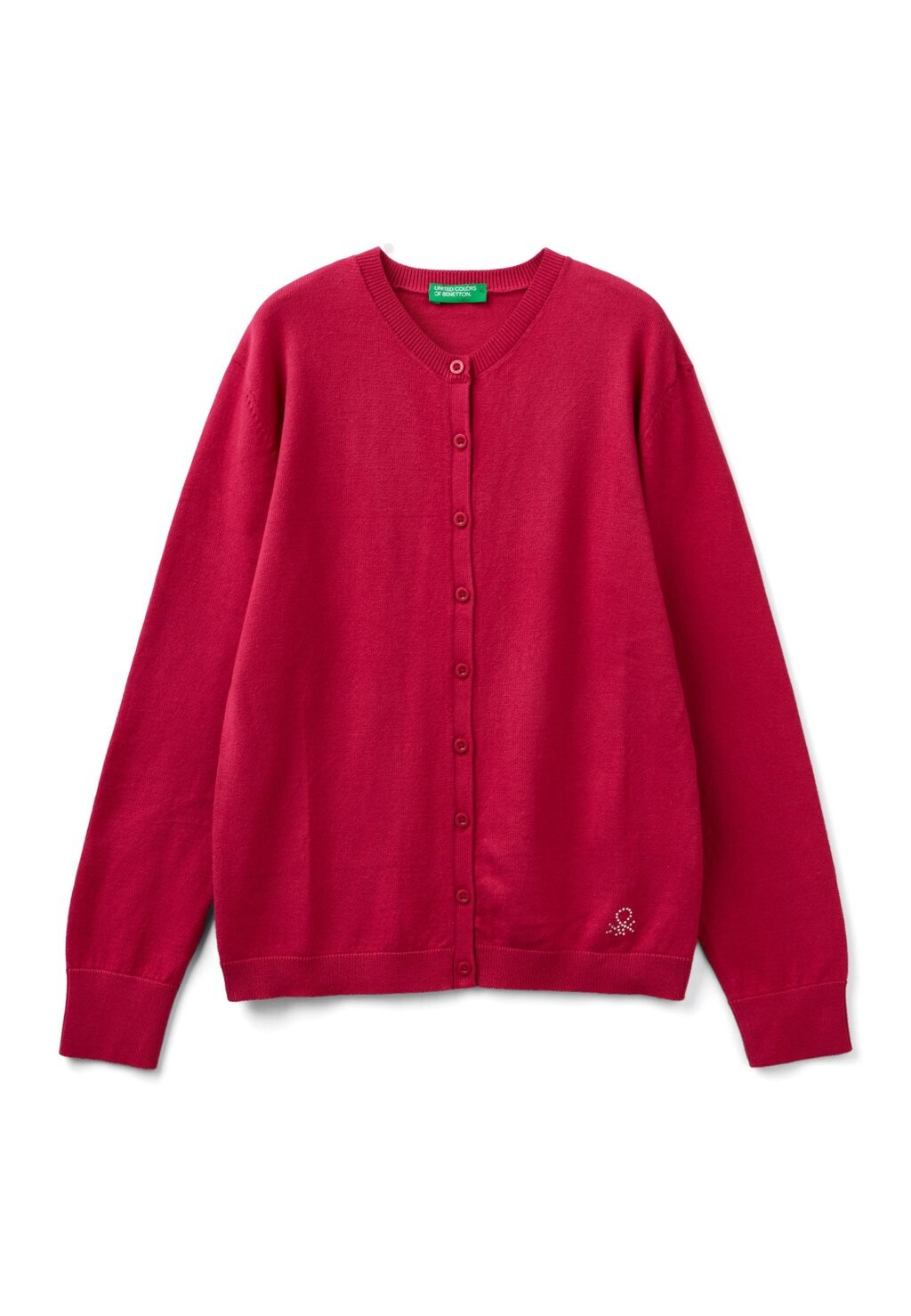 

Кардиган Crew Neck United Colors of Benetton, розовый