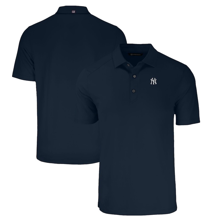 

Поло с коротким рукавом Cutter & Buck New York Yankees, нави