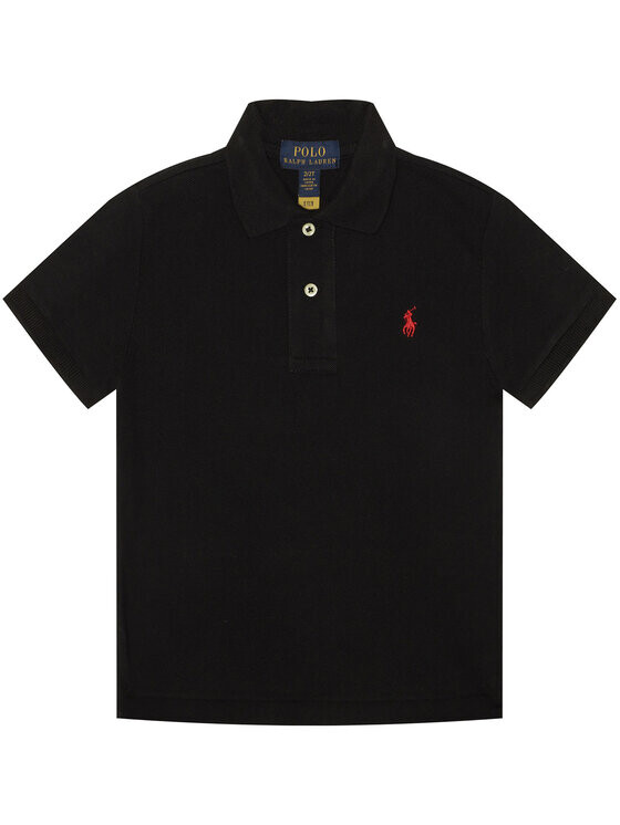 

Рубашка поло стандартного кроя Polo Ralph Lauren, черный