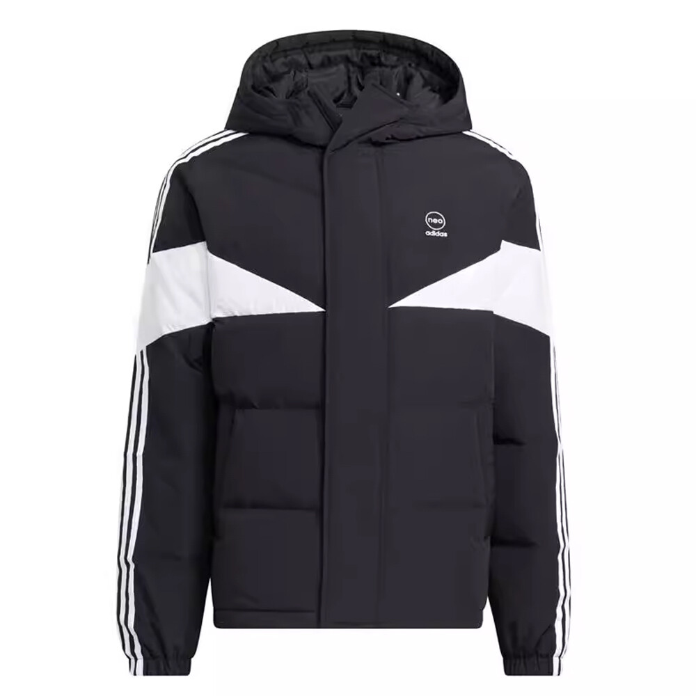 

Пуховик Adidas U Esnt, черный/белый