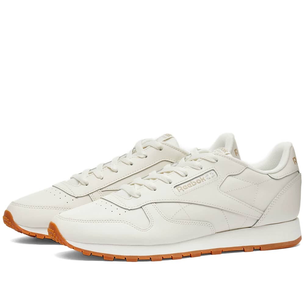 

Женские кроссовки Reebok Classic Leather W, бело-коричневый