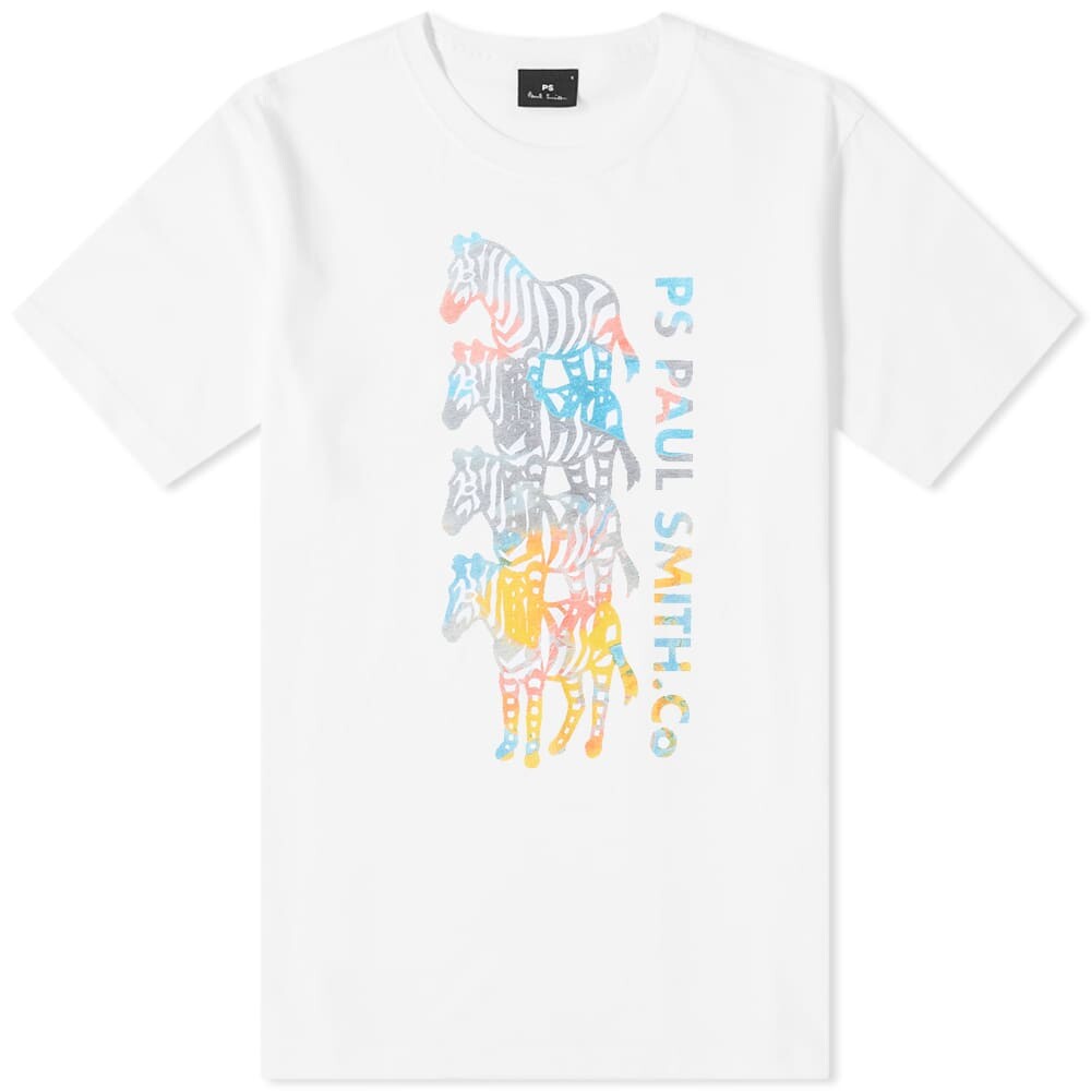 

Футболка Paul Smith Multi Zebra Tee
