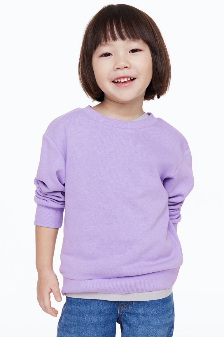 

3 толстовки H&M, светло-фиолетовый/темно-зеленый