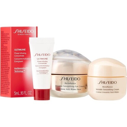 

Подарочный набор для разглаживания морщин для глаз Benefiance, Shiseido