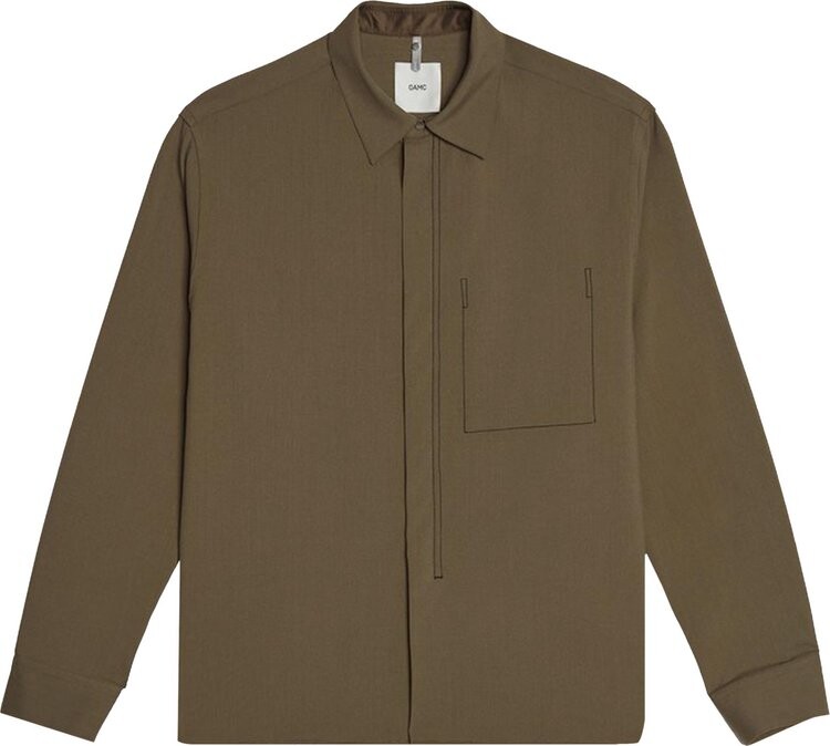 

Рубашка OAMC Ian Shirt 'Dark Moss', зеленый