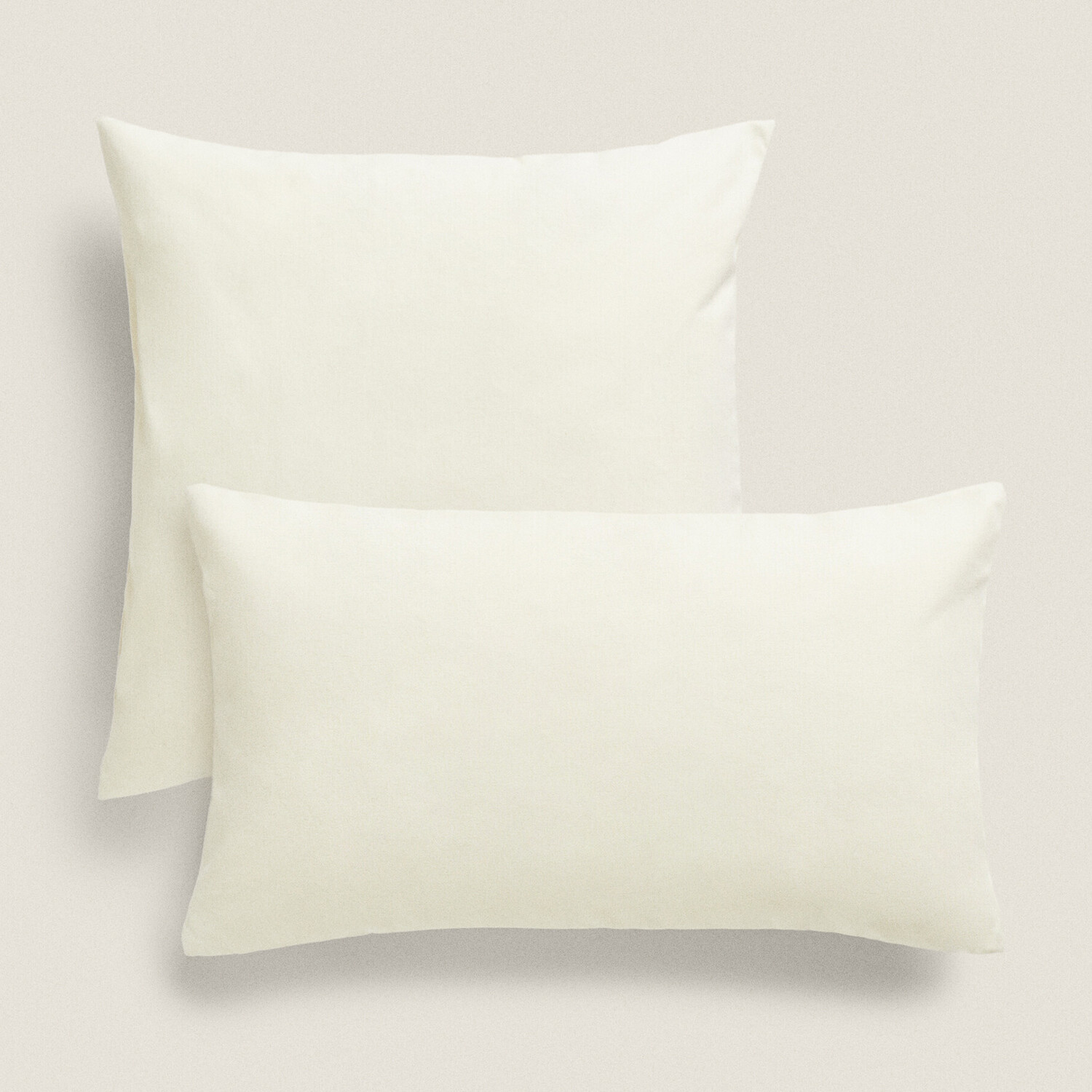 

Чехол для подушки Zara Home Cotton, кремовый
