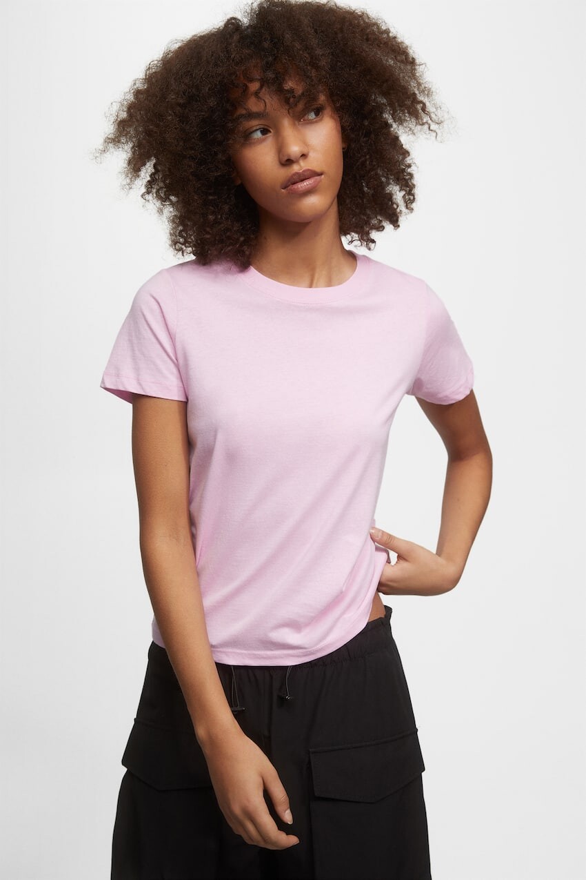 

Пакет из 3 футболок Pull&Bear, розовый