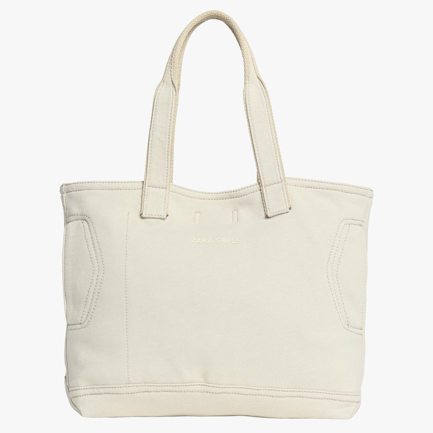Сумка-шоппер Zara 12, светло-серый рюкзак meshu kawaii 43х30х13 см 1 отделение 3 кармана в комплекте сумка шоппер пенал