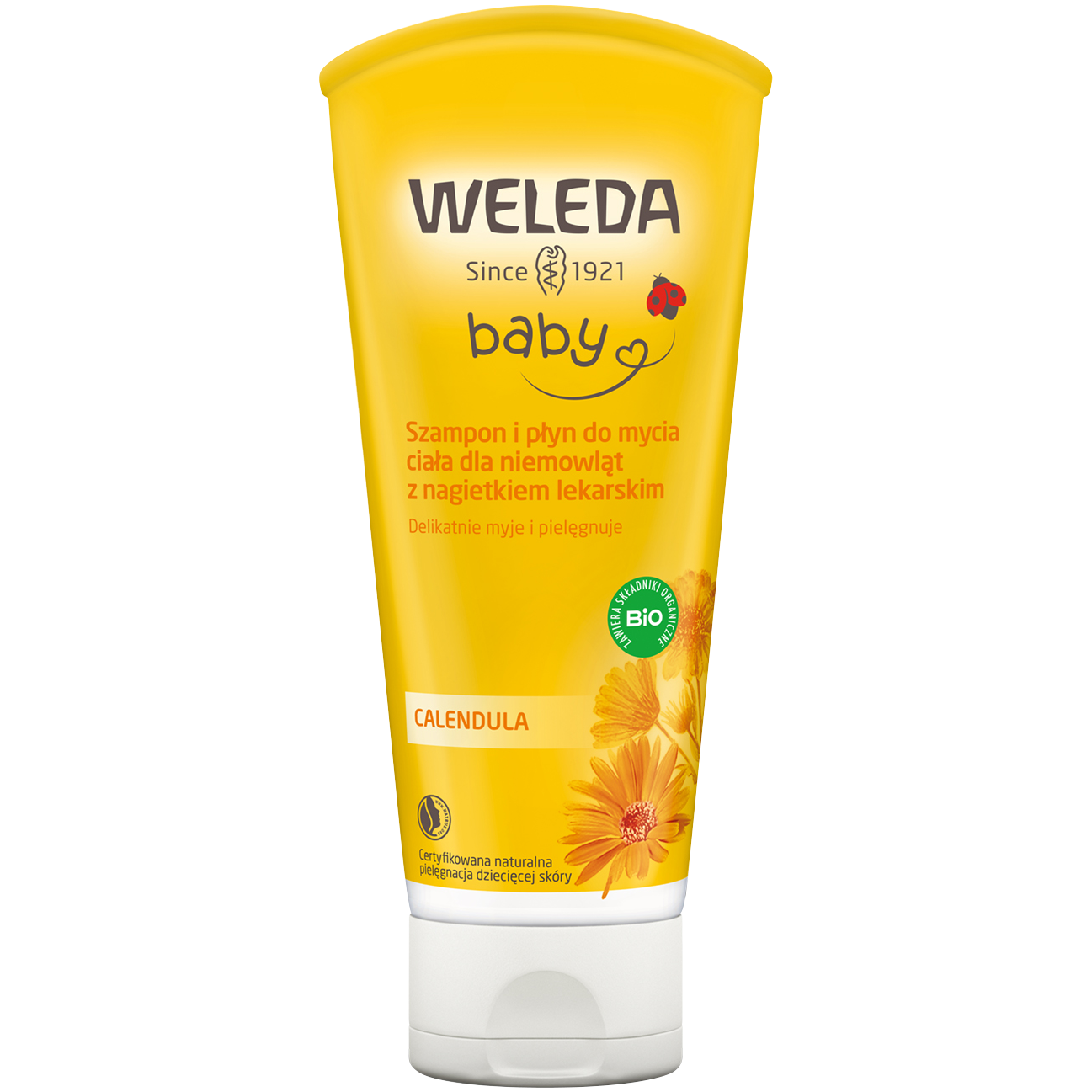 Weleda Baby шампунь для волос и гель для тела для детей, 200 мл - фото