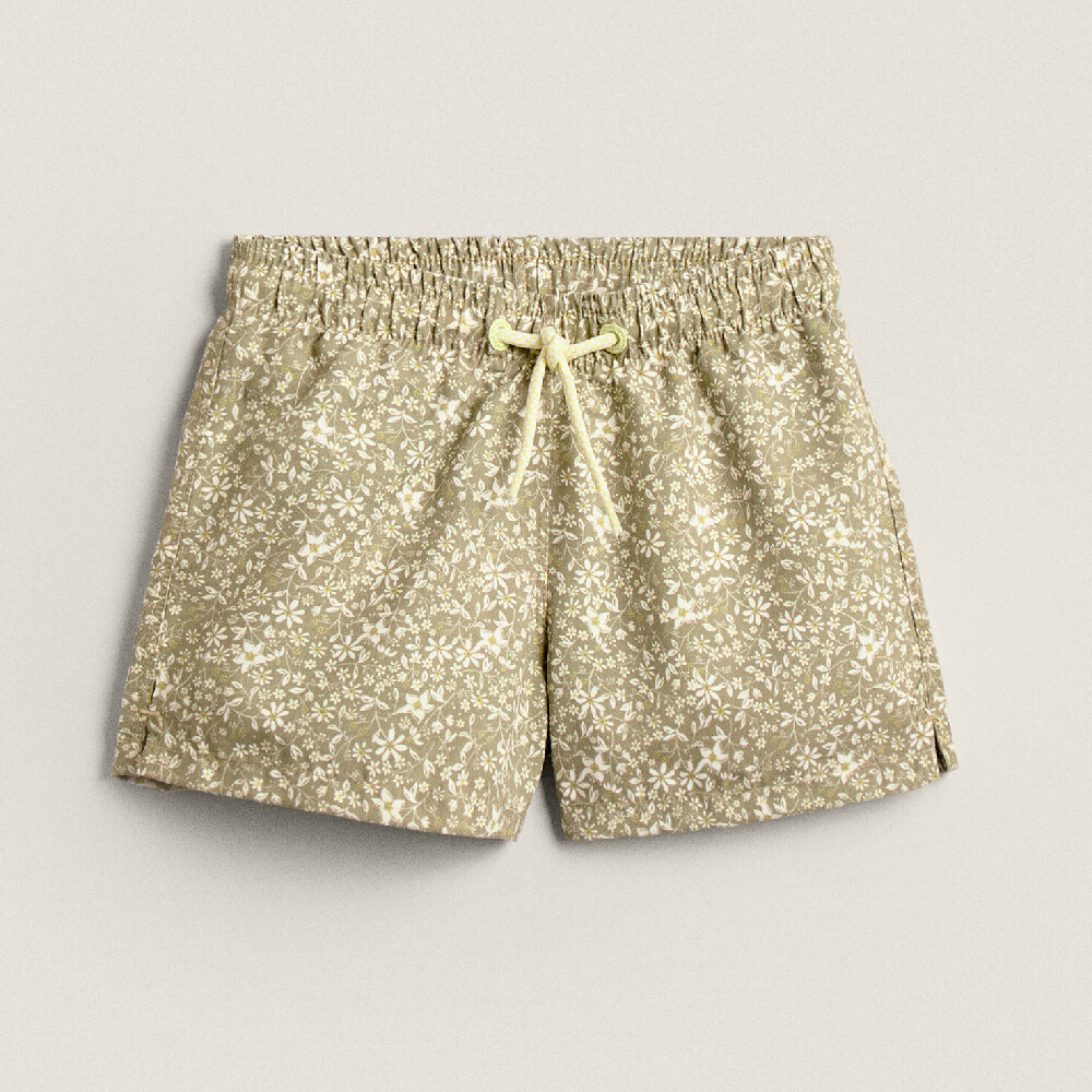 

Шорты Zara Home Children’s Floral Beach, темно-зеленый