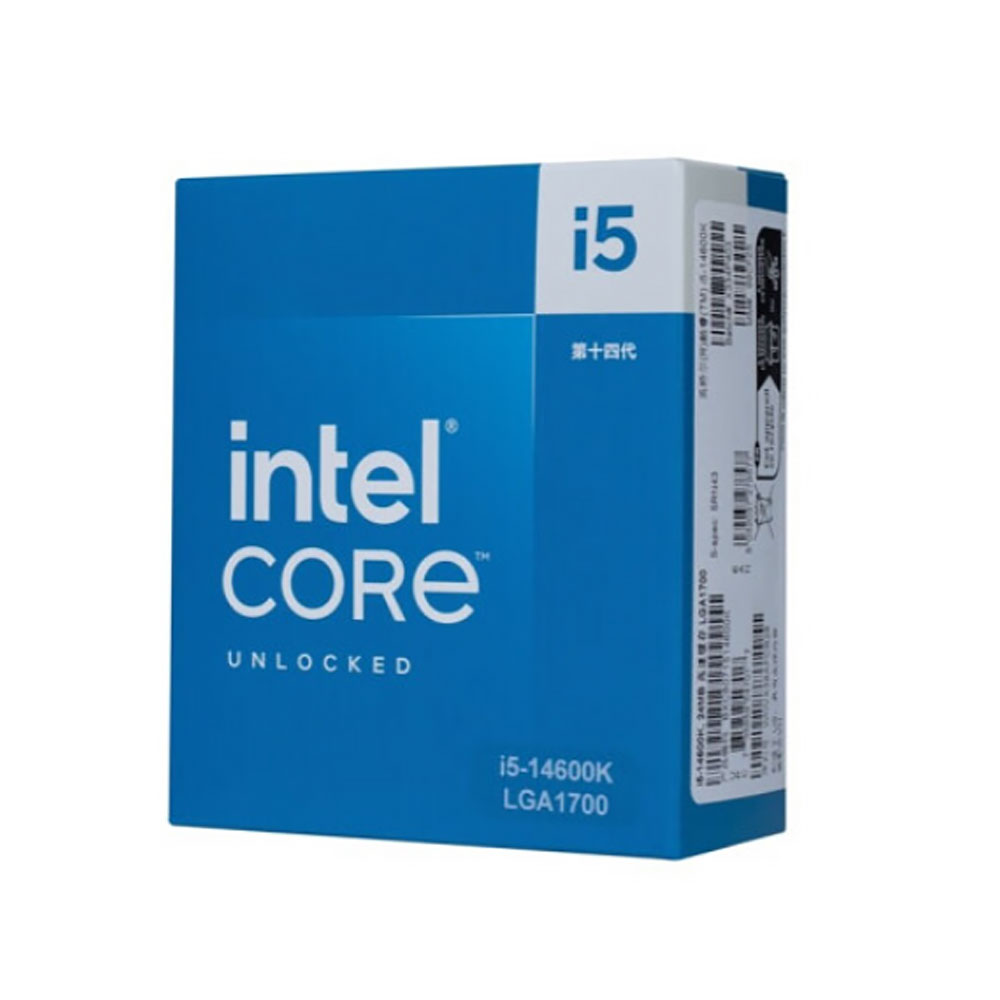 Процессор Intel Core i5-14600K, BOX (без кулера), LGA-1700 процессор intel core i7 10700k lga 1200 box без кулера