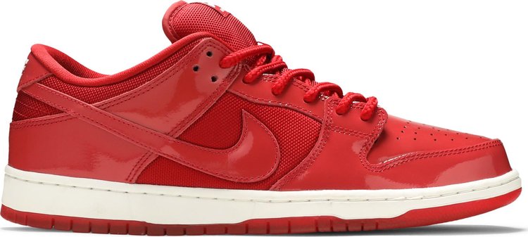 Nike Dunk Low Pro SB Red Patent Leather