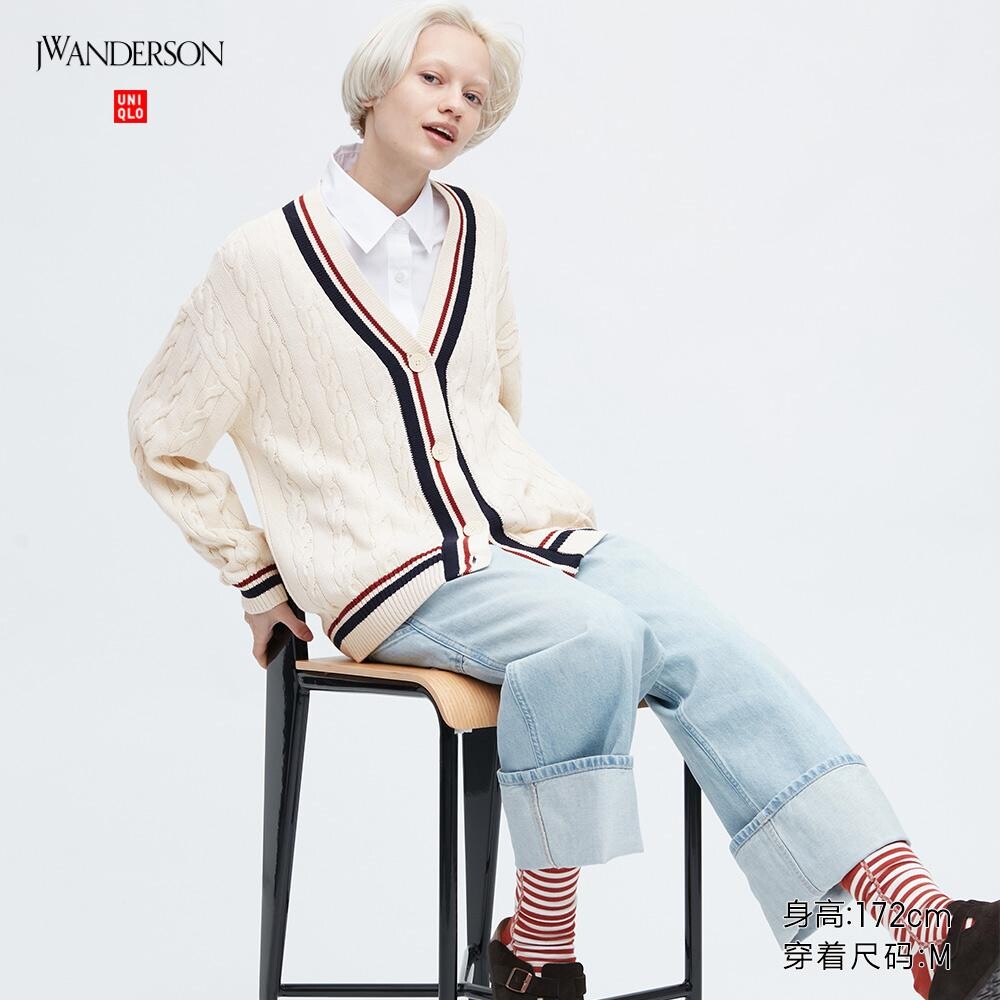 

Рубашка унисекс Uniqlo, молочный
