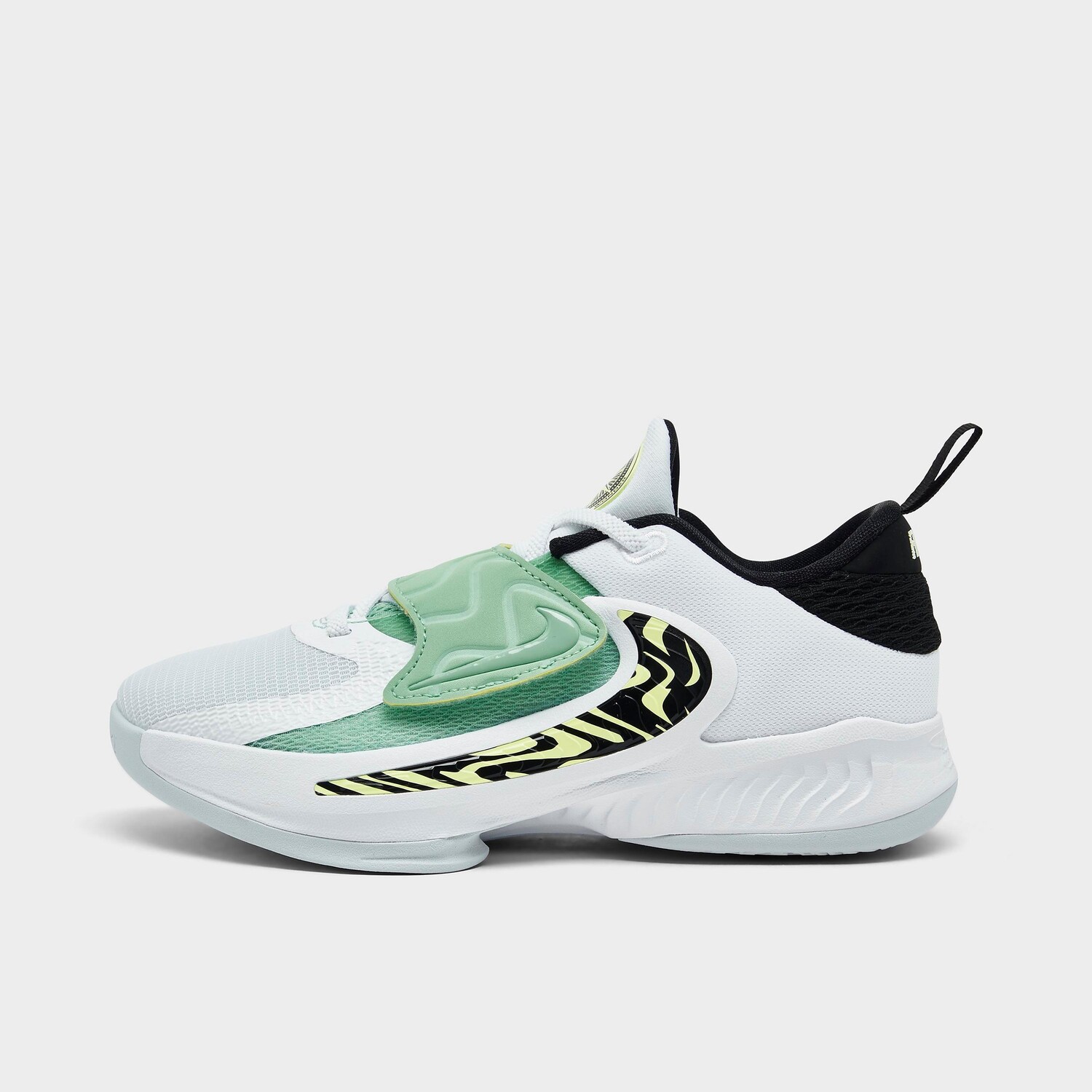 

Кроссовки баскетбольные для малышей Nike Freak 4, бело-зеленый