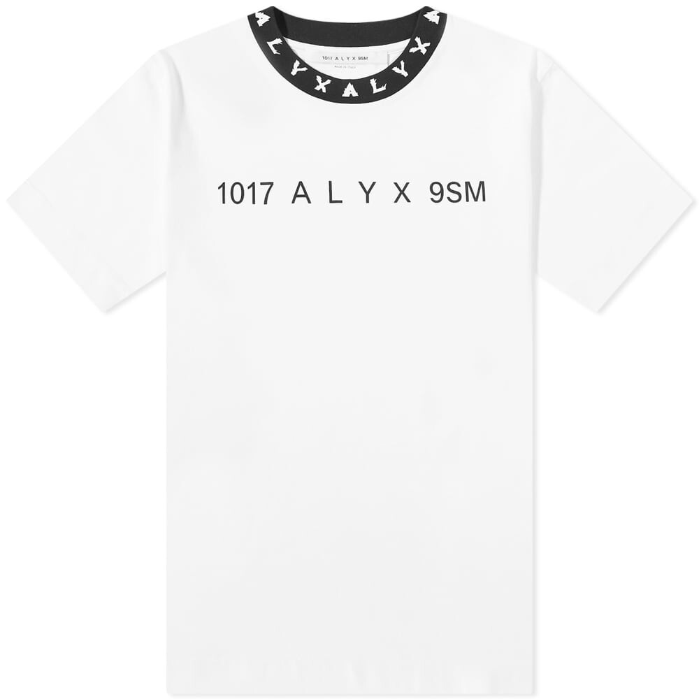 

Футболка 1017 ALYX 9SM Collar Logo Tee, Белый