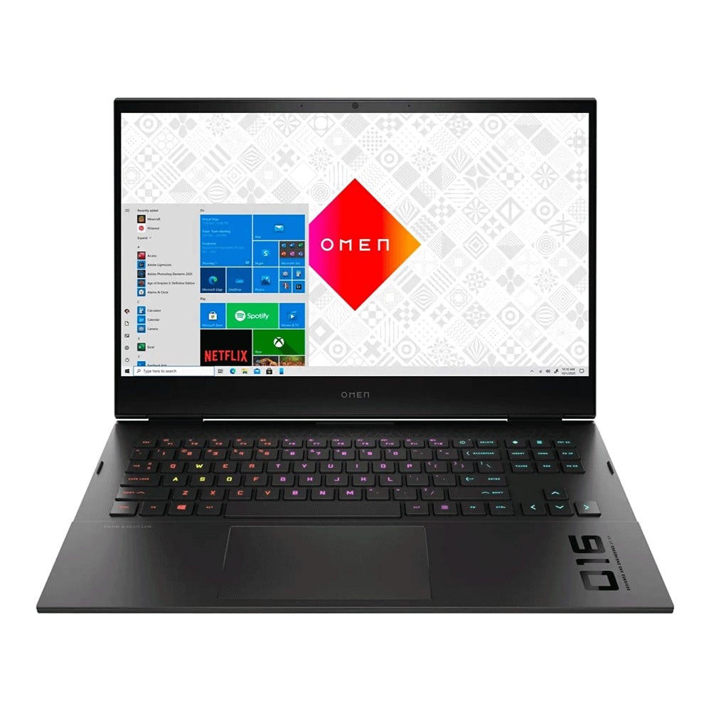 Ноутбук HP Omen 16-b0014nr 16.1" FullHD 16ГБ/512ГБ + 32ГБ, черный, английская клавиатура - фото