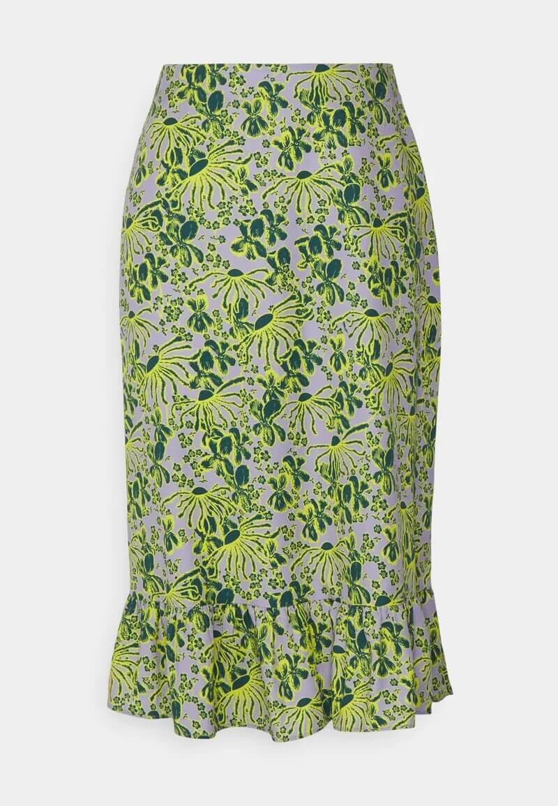 

Юбка PS Paul Smith Womens Bell, пурпурный