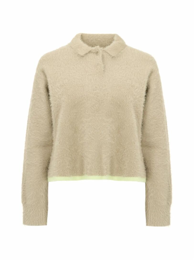 

Джемпер с воротником La Polo Neve Jacquemus, Серый