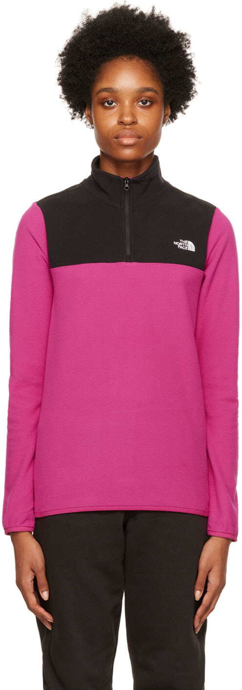 

Розовый и черный свитер TKA Glacier The North Face