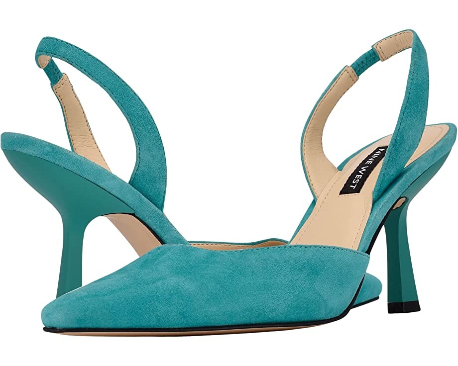 

Туфли на каблуках Hurry Nine West, яд грин