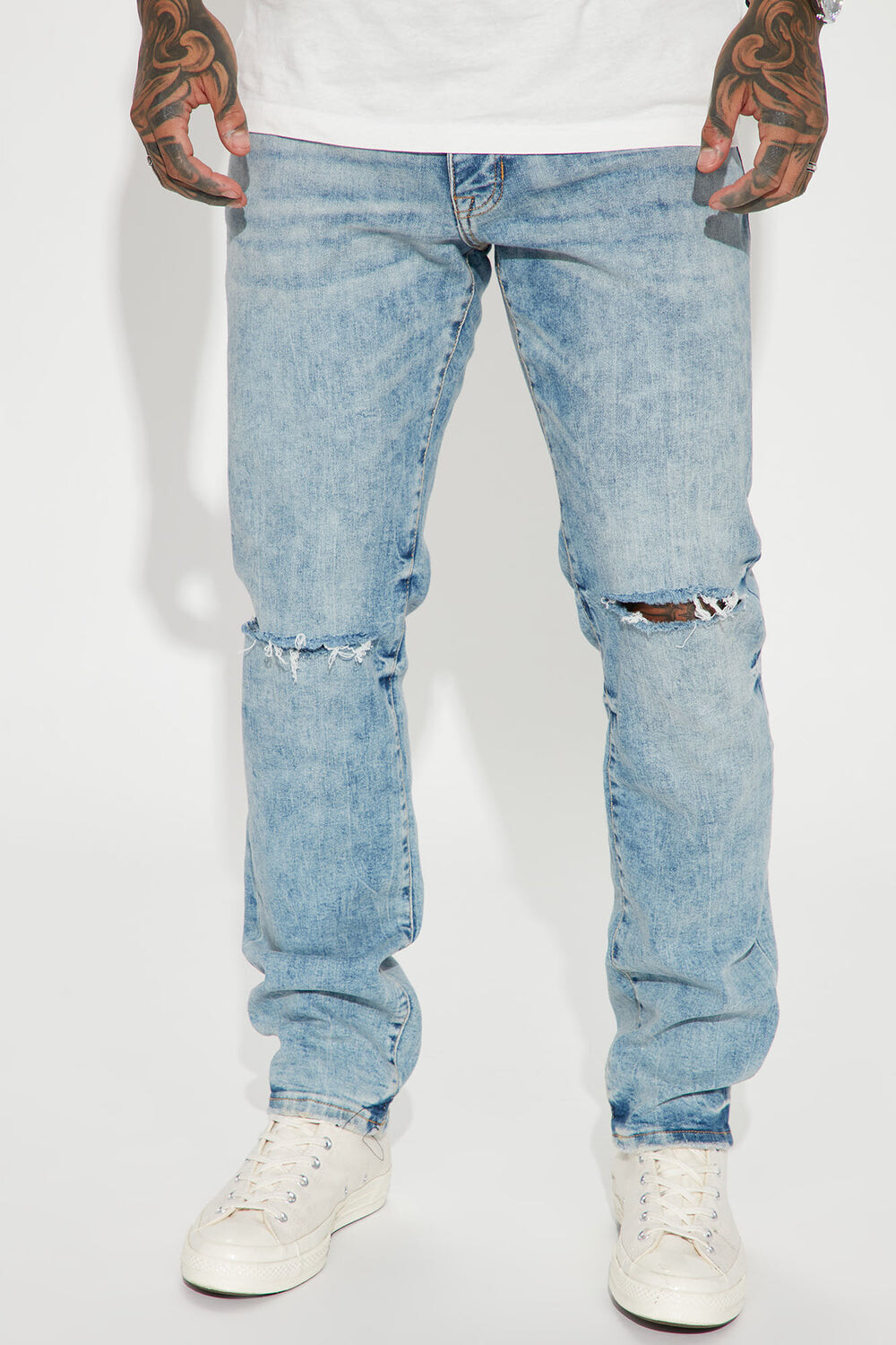 

Джинсы Fashion Nova FNMH1059, синий