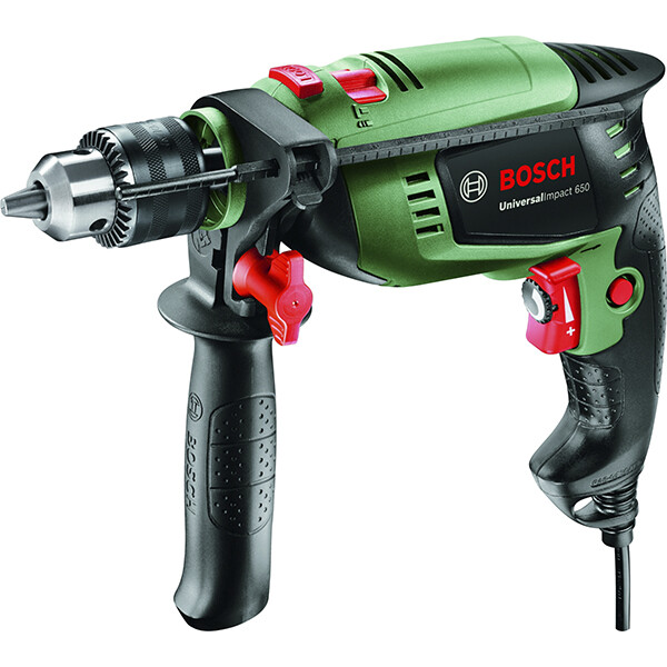 

Перфоратор BOSCH UniversalImpact 650 0603131200, зеленый